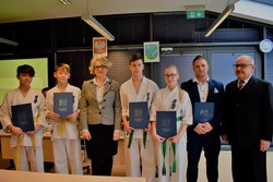Karatecy z nagrodami Burmistrza Mielna