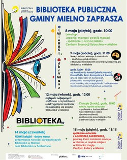 TYDZIEŃ BIBLIOTEK 8-15 MAJA