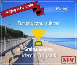 Gmina Mielno liderem turystyki