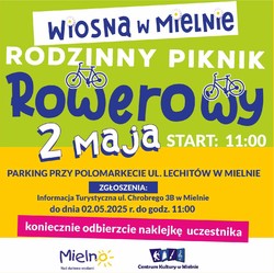 Rodzinny piknik rowerowy 2 maja 2025