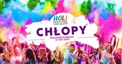 Festiwal Kolorów Holi Chłopy