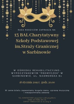 Bal Charytatywny w Sarbinowie