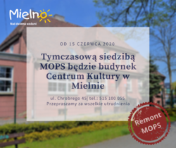 Tymczasowa siedziba MOPS