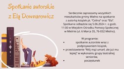 Spotkanie autorskie z Elą Downarowicz