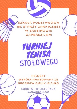 Turniej tenisa stołowego