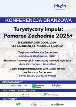Konferencja Branżowa - Turystyczny Impuls: Pomorze Zachodnie 2025+