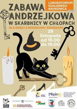 Zabawa Andrzejkowa w Skarbnicy w Chłopach