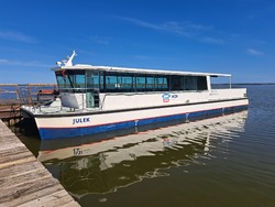 Statek Julek, czyli alternatywny środek transportu pomiędzy Mielnem i Koszalinem