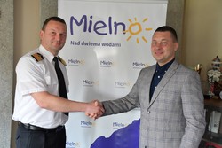 Dyrektor Urzędu Morskiego z wizytą w Mielnie