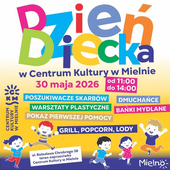 Dzień Dziecka w Centrum Kultury w Mielnie [30.05.2026]
