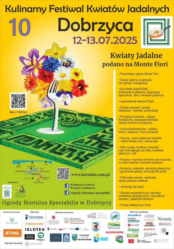 X Kulinarny Festiwal Kwiatów Jadalnych