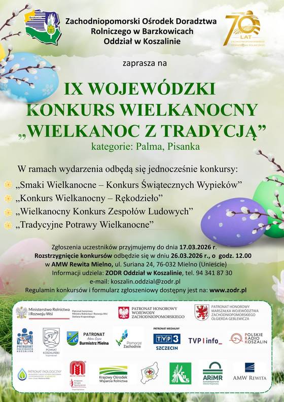 IX WOJEWÓDZKI KONKURS WIELKANOCNY - WIELKANOC Z TRADYCJĄ