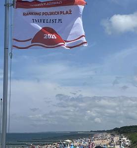 Mieleńska plaża kolejny rok z rzędu jedną z najlepszych na wybrzeżu