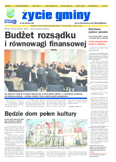 Okładka: Styczeń 2016