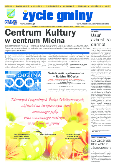 Okładka: Marzec 2016